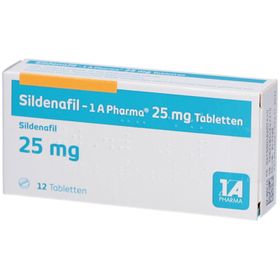 Sildenafil 1A Pharma® 25Mg