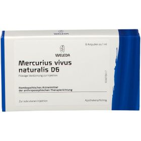 Mercurius Vivus nat. D6 Ampullen