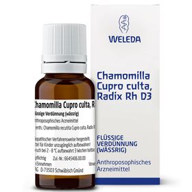 Chamomilla Cupro culta, Radix Rh D3 Mischung