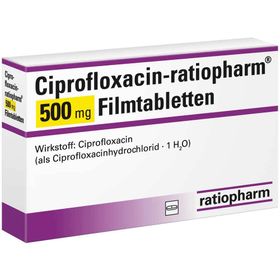 Ciprofloxacin-ratiopharm® 500 mg