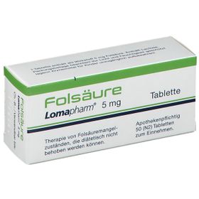 Folsäure Lomapharm® 5 mg Tabletten