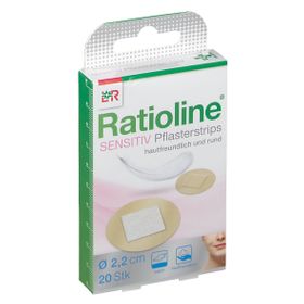 Ratioline® Sensitiv Pflasterstrips rund 2,2 cm