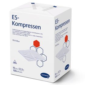 ES-Kompressen unsteril 12fach 10 x 12,5 cm