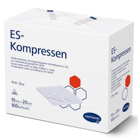 ES-Kompressen unsteril 12fach 10 x 20 cm