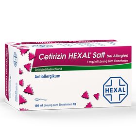 Cetirizin HEXAL® Saft bei Allergien 1 mg/ml