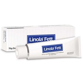 Linola Fett - Fettcreme für sehr trockene, rissige oder juckende Haut und bei Neurodermitis