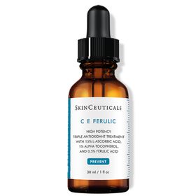SkinCeuticals C E FERULIC, antioxidatives Anti-Aging Serum mit Vitamin C + SkinCeuticals Probenduo Hydrating B5 + Ultra Facial Defense GRATIS