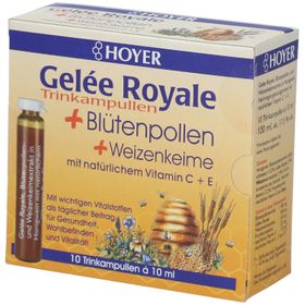 Hoyer Gelée Royale mit Blütenpollen und Weizenkeimen