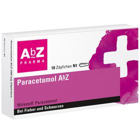 Paracetamol AbZ 125 mg Zäpfchen