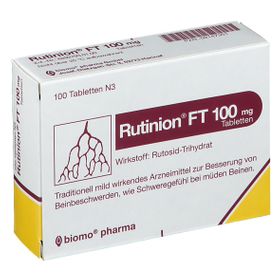 RUTINION FT 100 mg Tabletten