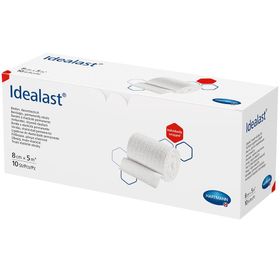 Idealast® Idealbinde 8 cm x 5 m mit Verbandklammern