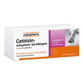 Cetirizin-ratiopharm® bei Allergien: Lindert allergische Symptome schnell und langanhaltend