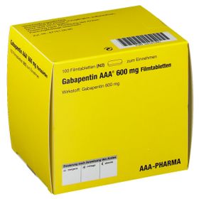 Gabapentin AAA® 600Mg