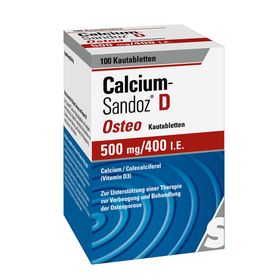 Calcium-Sandoz® D Osteo 500 mg/400 I.E.