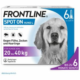 FRONTLINE® SPOT ON Hund (20-40kg) gegen Zecken und Flöhe
