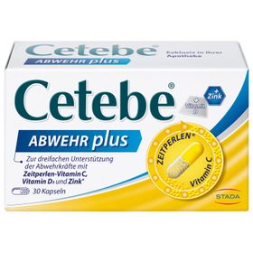 Cetebe® ABWEHR plus mit Vitamin C, Vitamin D3 und Zink