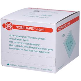 NOBARAPID® Sterilkompresse 10x10 cm, einzeln verpackt