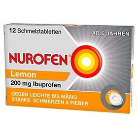 NUROFEN® 200 mg Schmelztabletten Lemon
