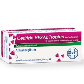 Cetirizin HEXAL® Tropfen bei Allergien 10 mg/ml