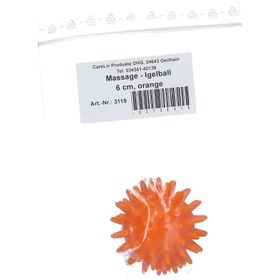 Massageball Igelball 6 cm orange