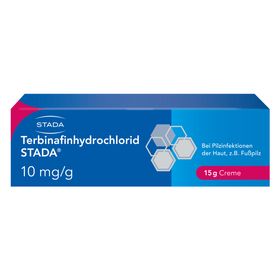 Terbinafinhydrochlorid STADA® 10 mg/g Creme, gegen bestimmte Pilzinfektionen der Haut