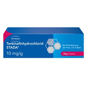 Terbinafinhydrochlorid STADA® 10 mg/g Creme, gegen bestimmte Pilzinfektionen der Haut