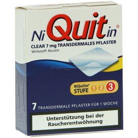 NiQuitin® Clear 7 mg transdermales Pflaster