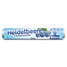 Bloc® Traubenzucker Heidelbeere