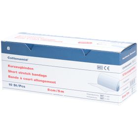 Cottonamid Kurzzug-Binde 8 cm x 5 m
