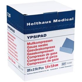 YPSIPAD Mullkompressen 7,5 x 7,5 cm steril