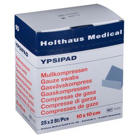 Mullkompressen Ypsipad steril 8fach 10 cm x 10 cm