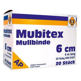 ERENA® Mubitex® Mullbinden 6 cm x 4 m