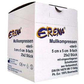 Erena® Mullkompressen 8fach 5 x 5 cm steril