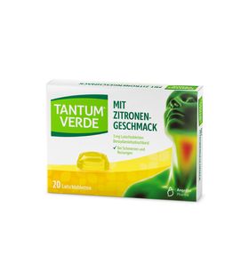 TANTUM VERDE® mit Zitronengeschmack 3 mg Lutschtabletten