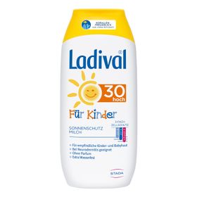 Ladival® Sonnenmilch für Kinder LSF 30 + Ladival Malbuch GRATIS