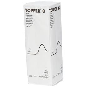 TOPPER 8 Kompresse 7,5 x 7,5 cm unsteril