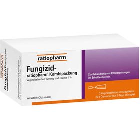 Fungizid-ratiopharm® 3 Vaginaltabletten + 20g Creme