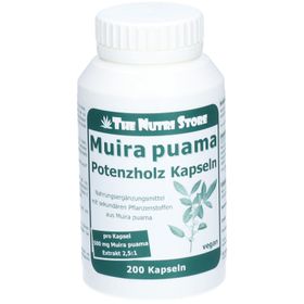 Muira puama 500 mg Extrakt Kapseln
