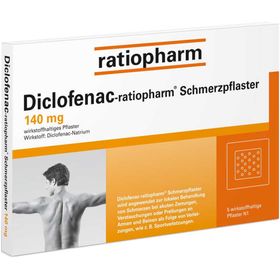 Diclofenac-ratiopharm® Schmerzpflaster 140 mg