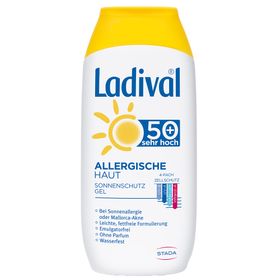 Ladival® allergische Haut Sonnenschutzgel LSF50+ - Jetzt 10% Rabatt mit dem Code stada2024 sparen*