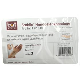 BORT Stabilo® Handgelenkbandage Gr. 3 haut