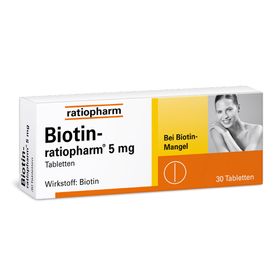 Biotin-ratiopharm® 5 mg: Für die gezielte Vorbeugung und individuelle Behandlung von Biotin-Mangel