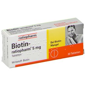 Biotin-ratiopharm® 5 mg Tabletten