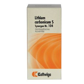SYNERGON 104 Lithium carbonicum S Tabletten