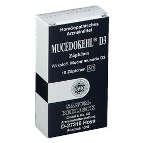 Mucedokehl® D3 Suppositorien