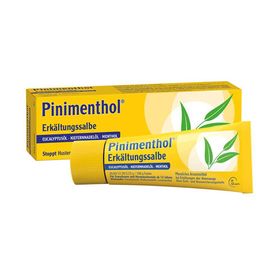 Pinimenthol® Erkältungssalbe ab 12 Jahren - mit Eucalyptusöl, Kiefernnadelöl und Menthol