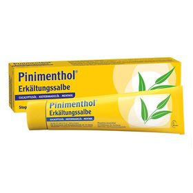 Pinimenthol® Erkältungssalbe ab 12 Jahren - mit Eucalyptusöl, Kiefernnadelöl und Menthol