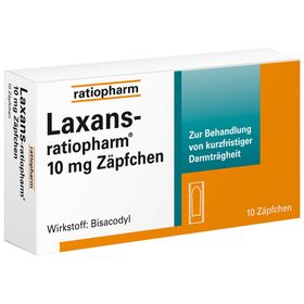 Laxans-ratiopharm® Zäpfchen