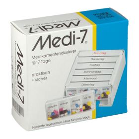 Medi-7 Medikamenten Dosierer weiß