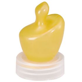 NUK Lippenspaltsauger aus Latex mittelfein gelocht für Milch